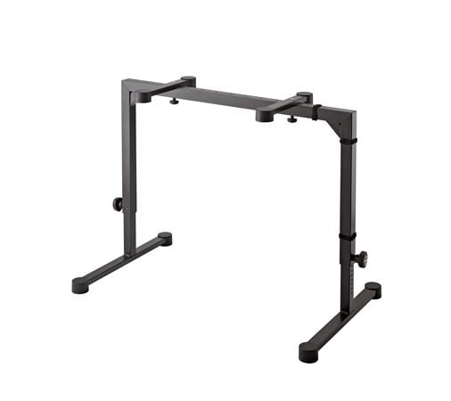 K&M Omega Table Style Keyboard Stand Front View