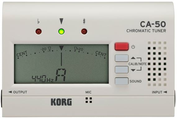 Korg CA50 Handheld Chromatic Tuner Front View