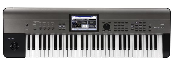 Korg Krome EX 61 61-Key Synthesizer Workstation Keyboard