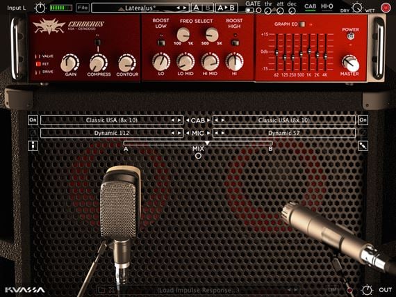 Kuassa Cerberus Bass Amplifikation Audio Effect Plugin Download Front View
