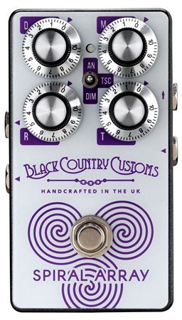 Laney Black Country Customs Chorus Pedal Front View