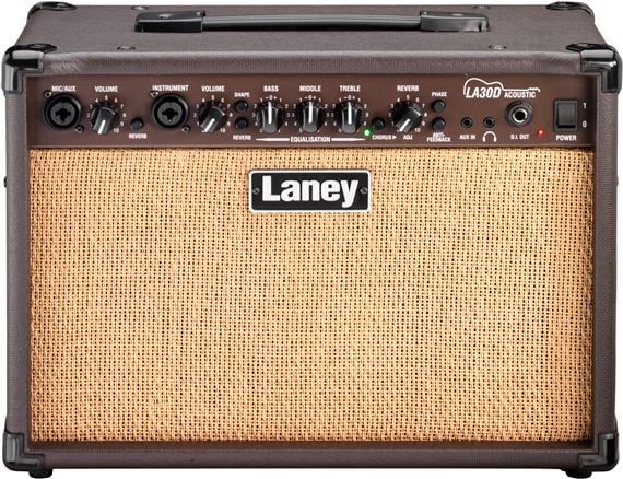 Laney LA30D Acoustic Guitar Combo Amplifier 2x6.5" 30 Watts