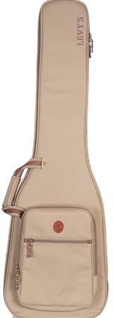 Levys LVYBASSGB200 Deluxe Bass Gig Bag Tan Front View