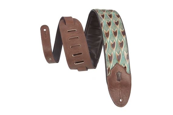 Levys M4WP-004 Arrowhead Turquoise Leather Strap