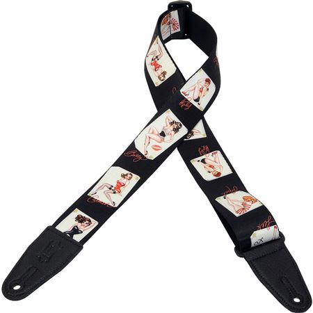 Levy's 2" Wide MPS2-072 Polyester Sonic Art Series Guitar Strap