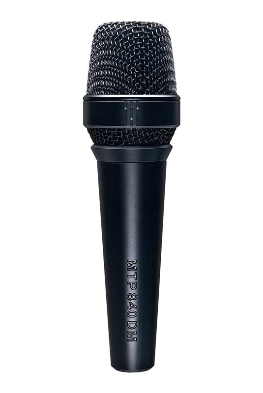 Lewitt MTP 840 DM Dynamic Supercardioid Handheld Vocal Microphone Front View