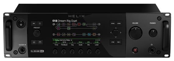 Line 6 Helix Rack Dual DSP Audio Engine Guitar Processor