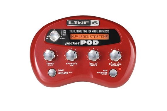 Line 6 Pocket POD Guitar Effects Processor Front View