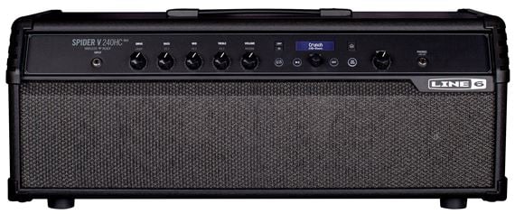 Line 6 Spider V 240HC MkII Electric Guitar Amplifier Head 240 Watts Front View