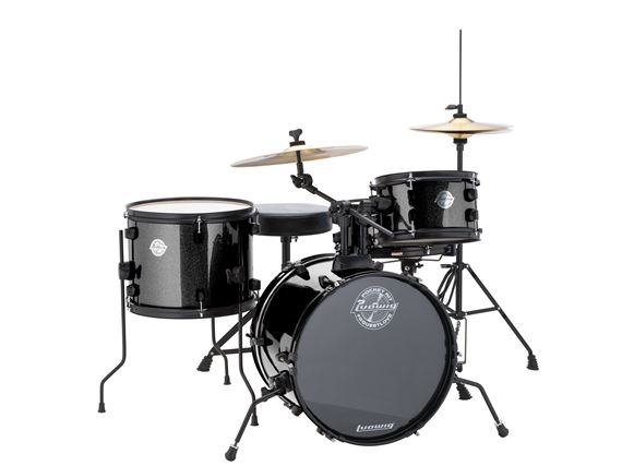 Ludwig Questlove Pocket Kit Beginners Complete Drum Set Front View