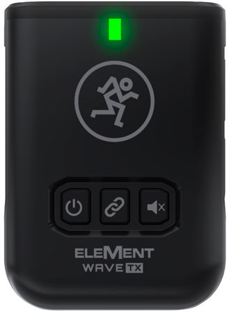 Mackie EleMent Wave Lavalier Wireless Microphone System Front View