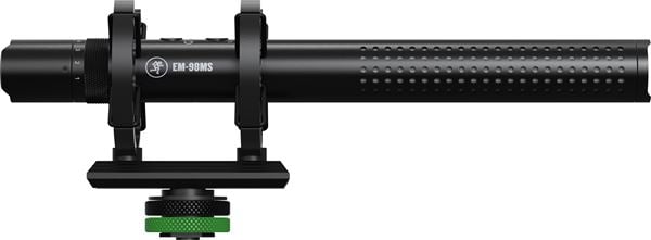 Mackie EM-98MS Professional Mobile Shotgun Condenser Microphone Front View