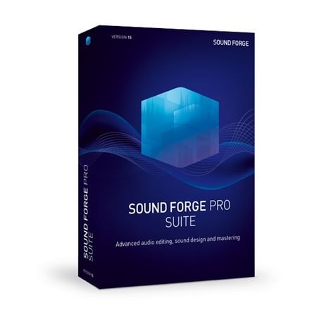 MAGIX Sound Forge Pro Suite Recording and Mastering Software -Download Front View