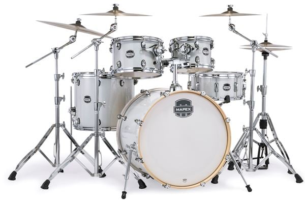 Mapex Mars Birch 5-Piece Rock Shell Kit Front View