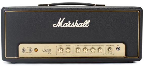 Marshall Origin Electric Guitar Amplifier Head 50 Watts Front View