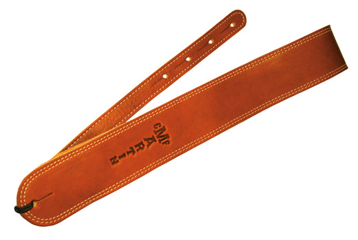 Martin Ball Glove Leather Guitar Straps Front View