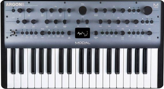 Modal Electronics Argon 8 37-Key 8-Voice Polyphonic Synthesizer Front View