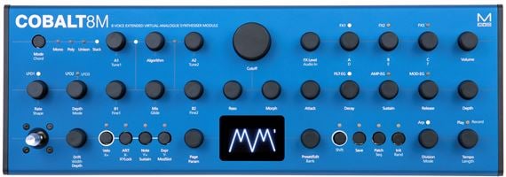 Modal COBALT8M Virtual Analog Synthesizer Front View