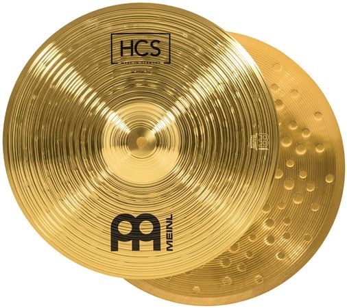Meinl HCS HiHat Cymbals Front View