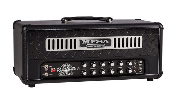 Mesa Boogie Badlander 100 Guitar Amp Head Black Bronco Front View