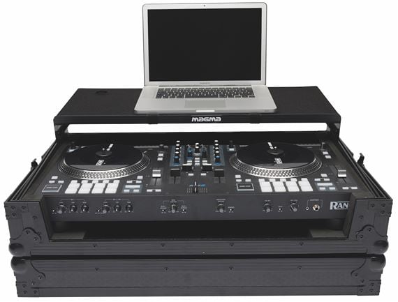 Magma MGA41008 DJ Controller Workstation for Rane One in Black Front View
