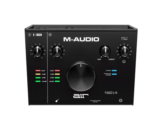 M-Audio Air 192/4 USB Audio Interface Front View