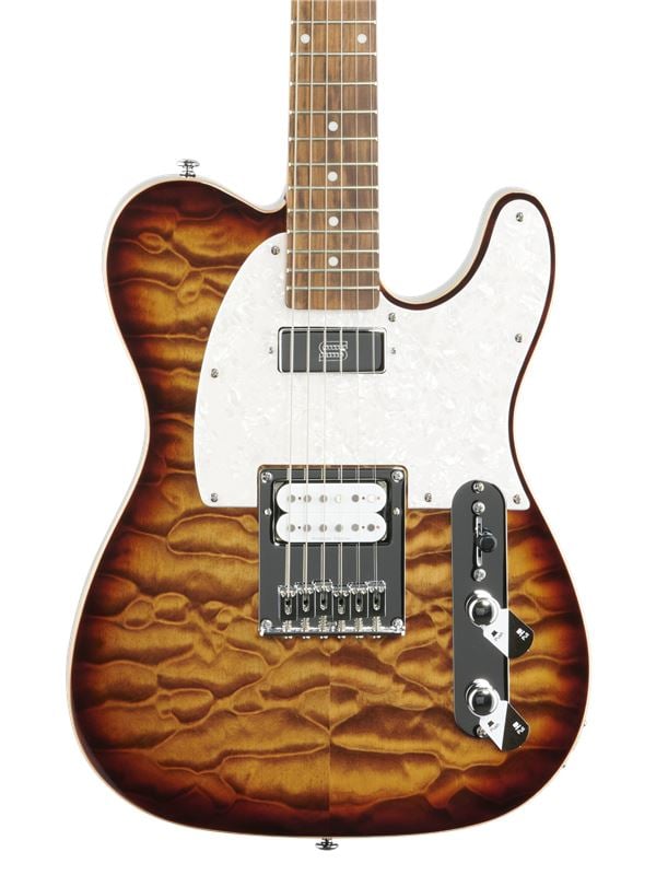 Michael Kelly Mod Shop 55 Duncan Electric Guitar Body View