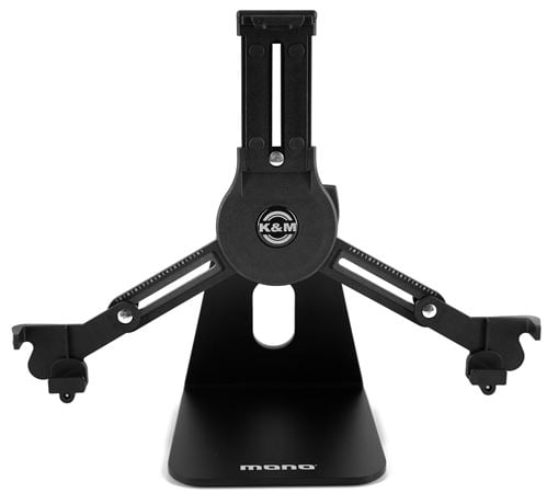 MONO PFX-DS-KM1-BLK Device Stand with K&M Tablet Holder