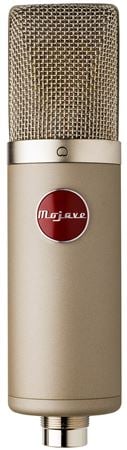 Mojave Audio MA200SN Tube Condenser Microphone Nickel Satin Front View