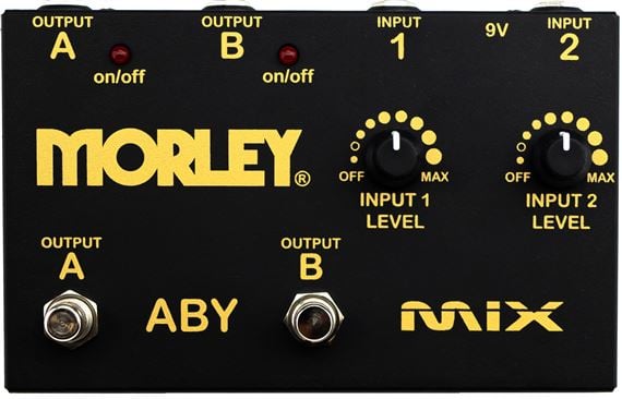 Morley Gold Series ABY MIX Switcher Front View