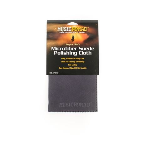 Music Nomad Microfiber Suede Polishing Cloth Front View