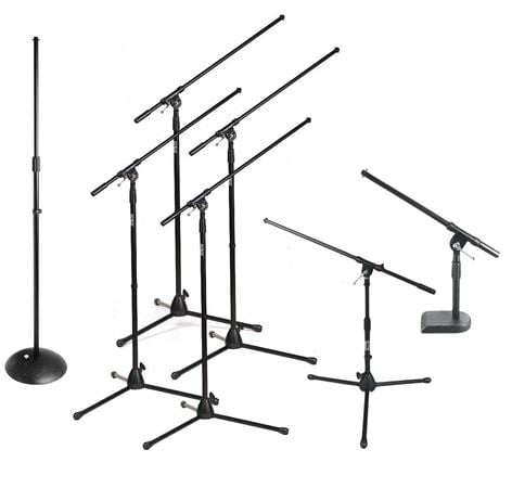 On Stage Stands Club Pack Microphone Stand Package Front View