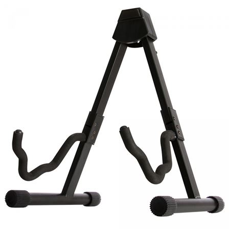 On Stage GS7364 Collapsible A-Frame Guitar Stand Front View