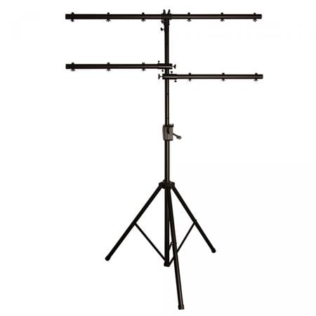 On Stage LS7805QIK Power Crank-Up Lighting Stand Front View