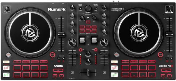 Numark MixTrack Pro FX USB DJ Controller Front View