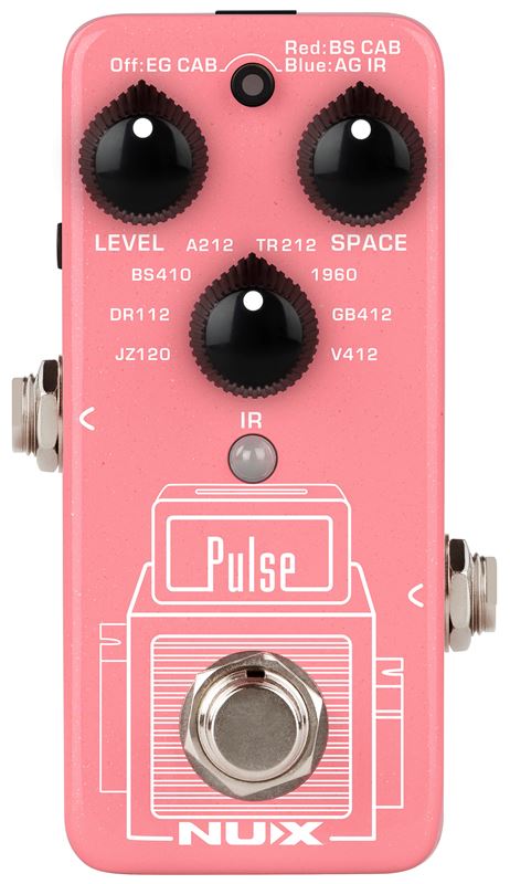 NUX NSS-4 Pulse Mini IR Loader Pedal Front View