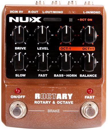 NUX Roctary Octave and Rotary Pedal