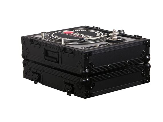 Odyssey FZ1200BL Black Label Turntable Case Front View