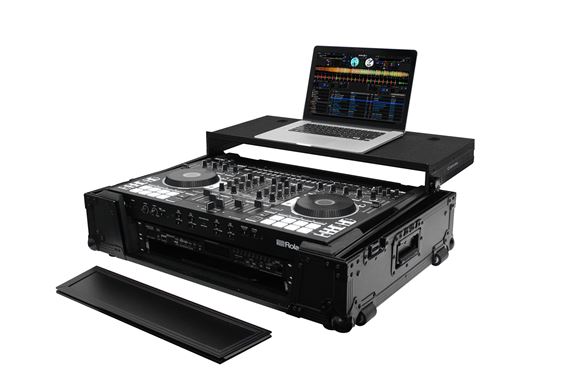 Odyssey FZGSDJ808W2BL Black Label Glide Style Case for DJ808/MC7000