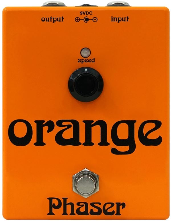 Orange Vintage Series Phaser Pedal Front View