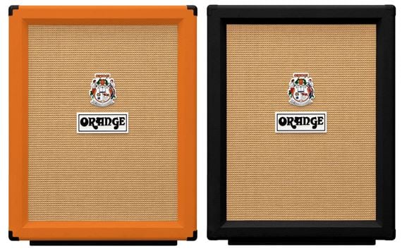 Orange PPC212V Guitar Amplifier Cabinet 2x12 120 Watts 16 Ohms Front View