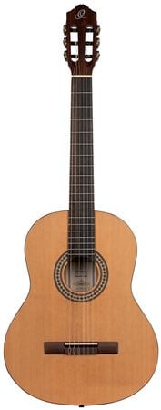 Ortega RSTC5M Nylon String Acoustic Guitar Cedar Front View