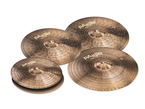 Paiste 900 Series Medium Even Set Cymbals with Free 16" Crash