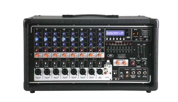 Peavey PVi8500 Powered Mixer Front View