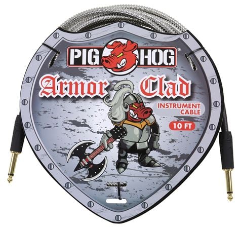 Pig Hog Armor Clad Instrument Cable Front View