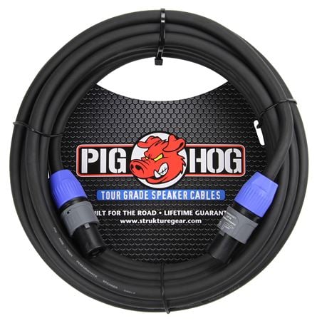 Pig Hog PHSC100SPK 14 Gauge Speaker Cable Speakon