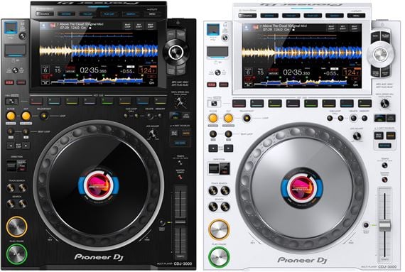 Pioneer DJ CDJ3000 Professional Media Player Front View