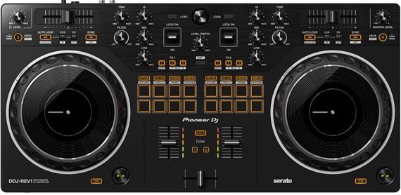 Pioneer DJ DDJ-REV1 Professional DJ Controller Front View