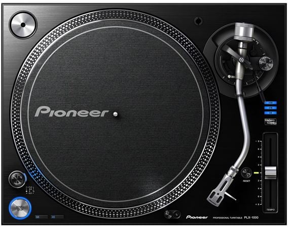 Pioneer PLX1000 Professional Direct Drive Turntable Front View
