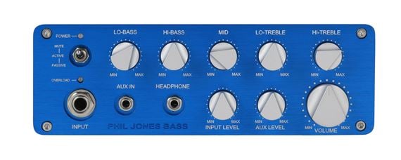 Phil Jones Bass BP800 Bass Guitar Amplifier Head 800 Watts Front View